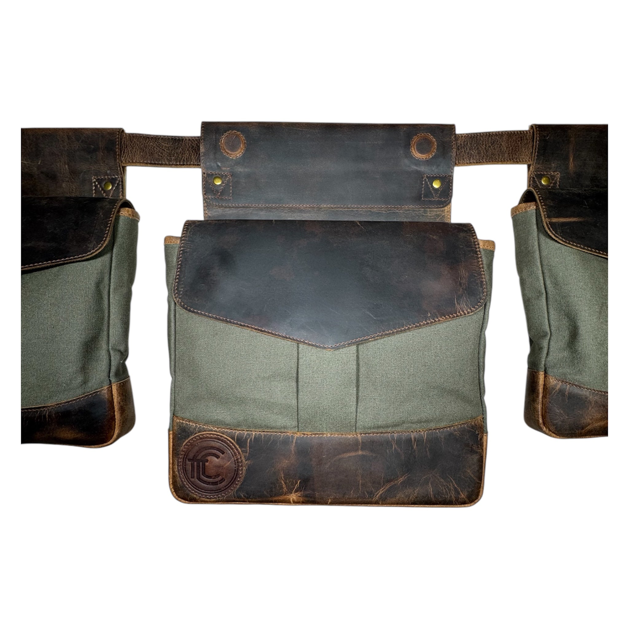 Cavas Leather Game Bag Set