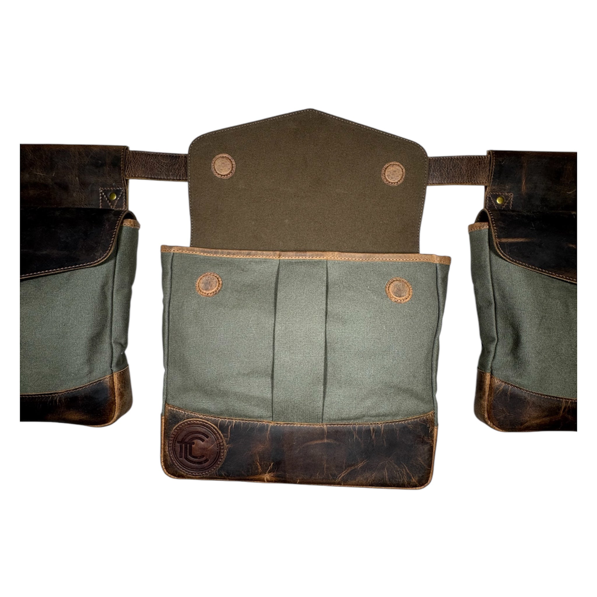 Cavas Leather Game Bag Set
