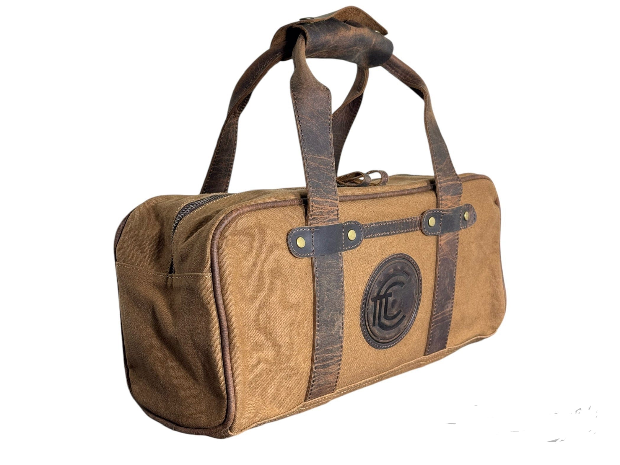 CLEAN TRIGGER Canvas Leather Ammo Bag Canvas Leather Ammo Bag