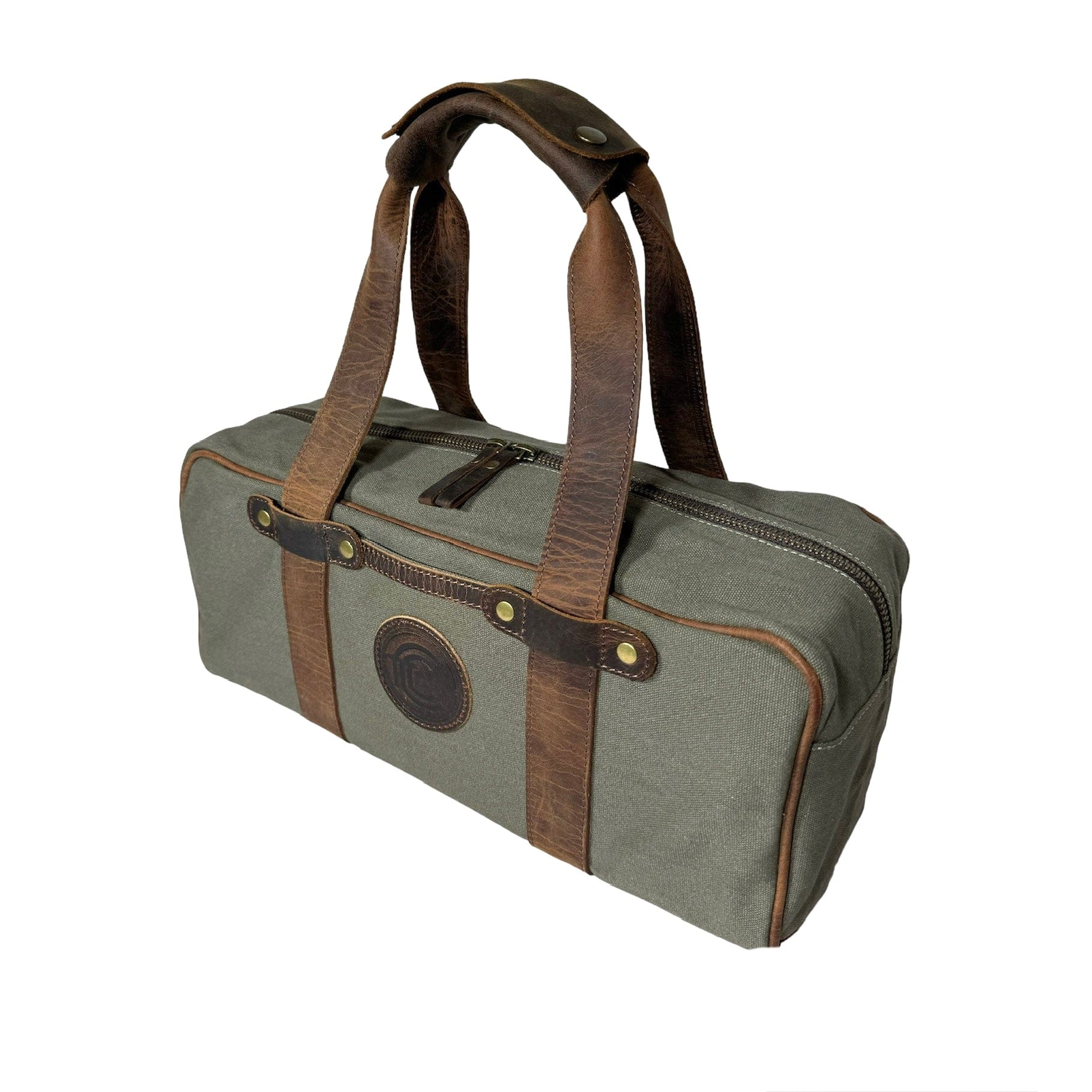 CLEAN TRIGGER Canvas Leather Ammo Bag Canvas Leather Ammo Bag