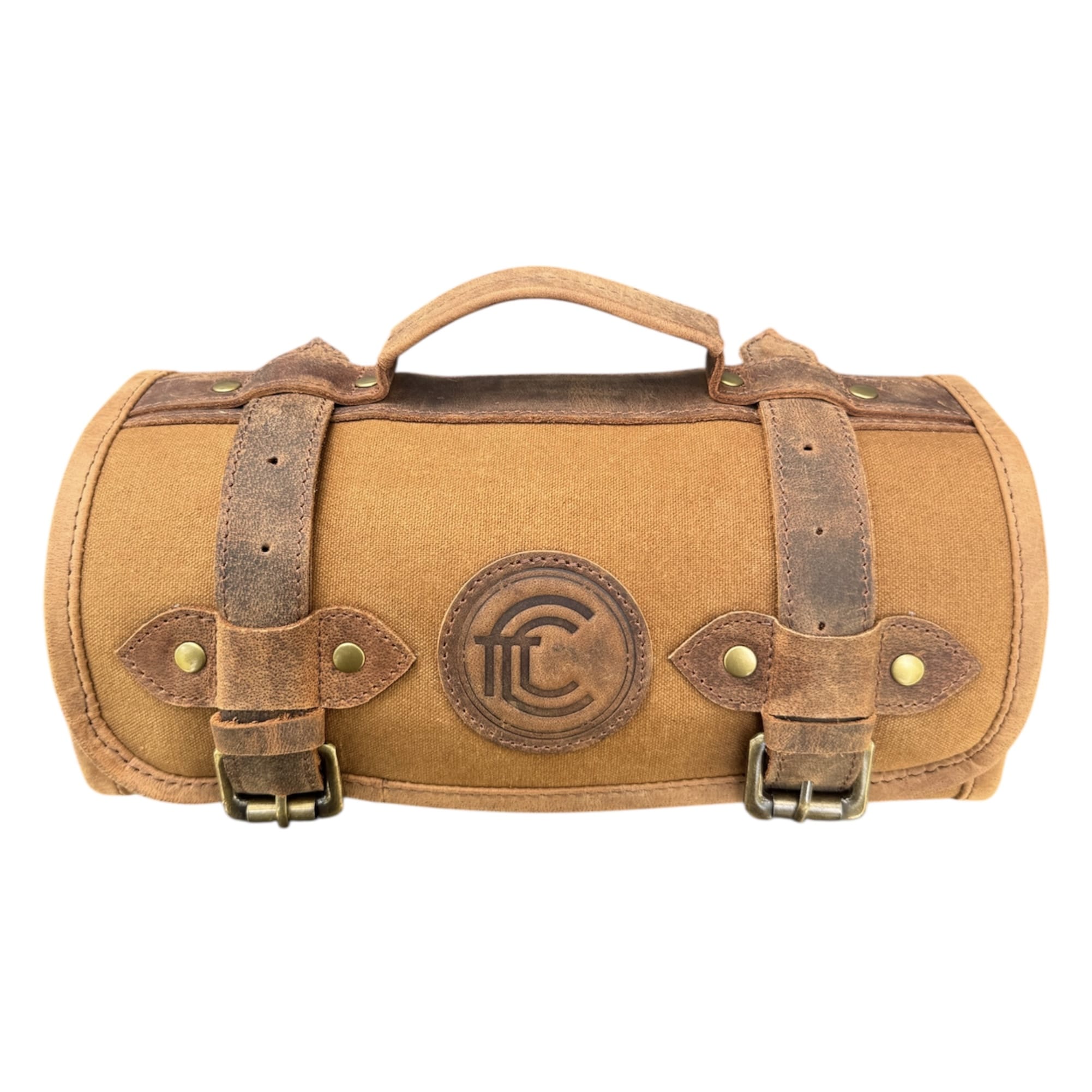 CLEAN TRIGGER Duck calls Storage Roll Canvas Leather Duck calls Storage Roll Canvas Leather