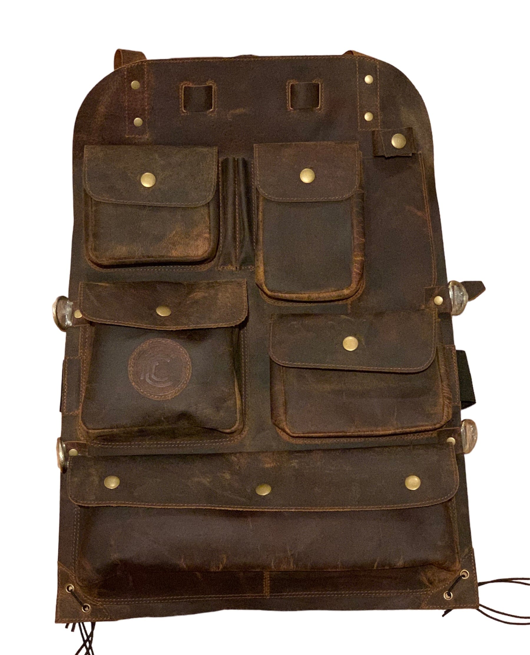 CLEAN TRIGGER Hunter’s Leather Car Seat Organizer. Hunter’s Leather Car Seat Organizer.