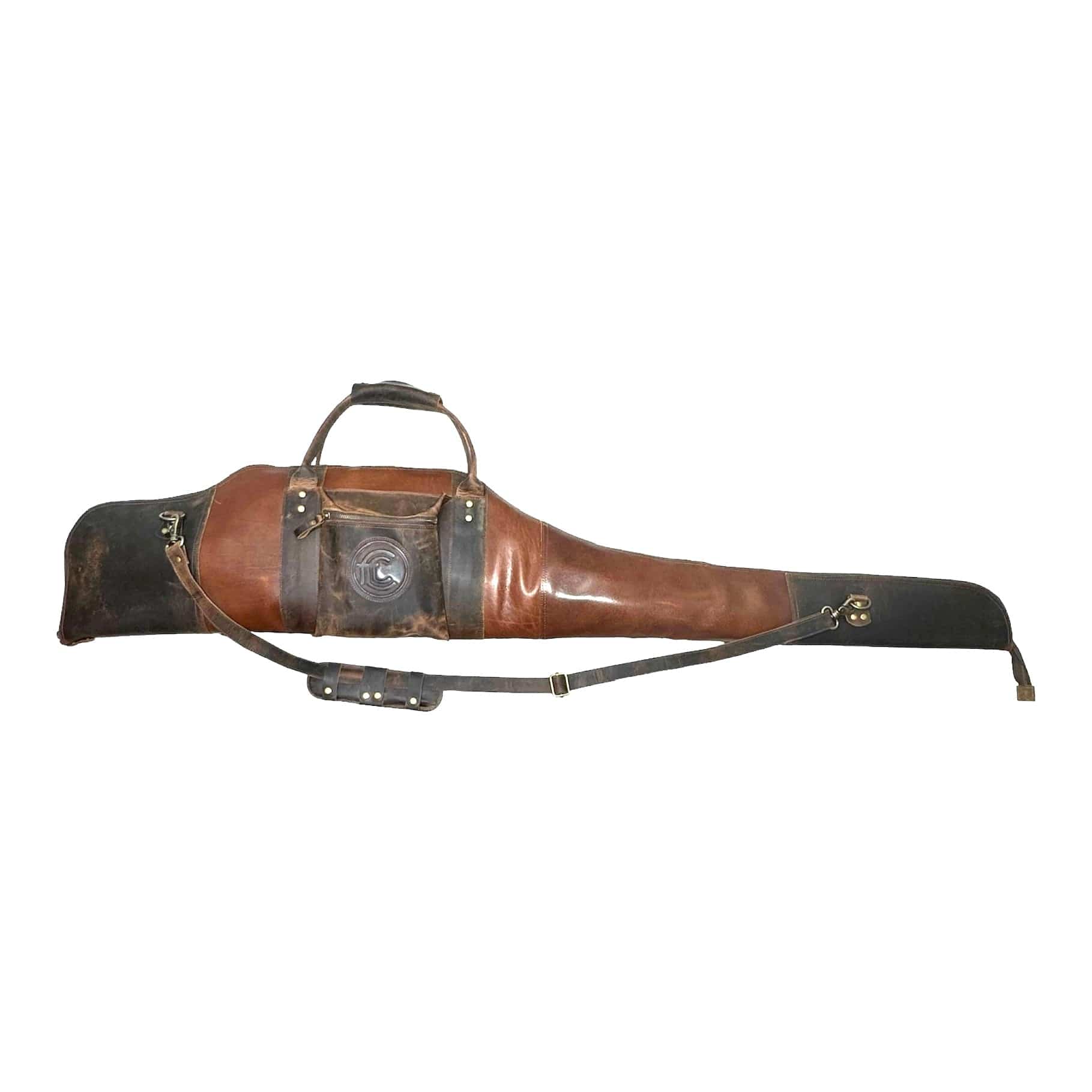 CLEAN TRIGGER Leather Rifle Case Leather Rifle Case