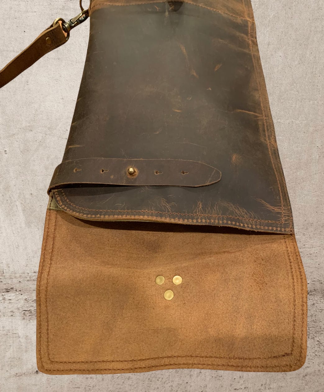 CLEAN TRIGGER Leather Shotgun Case Leather Shotgun Case
