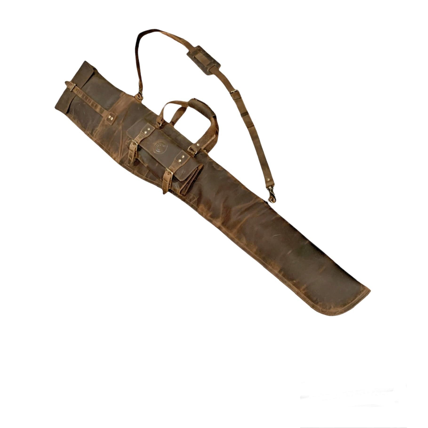 CLEAN TRIGGER Leather Shotgun Case Leather Shotgun Case