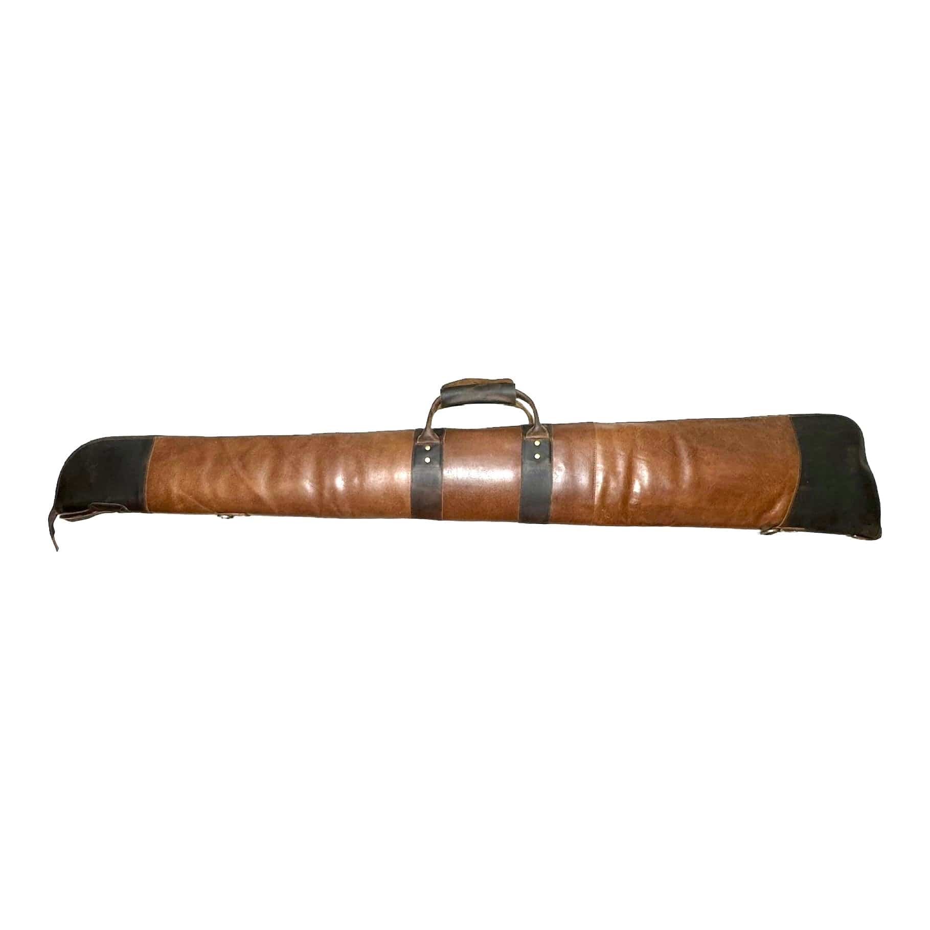 CLEAN TRIGGER Shotgun Brown Leather Case Shotgun Brown Leather Case