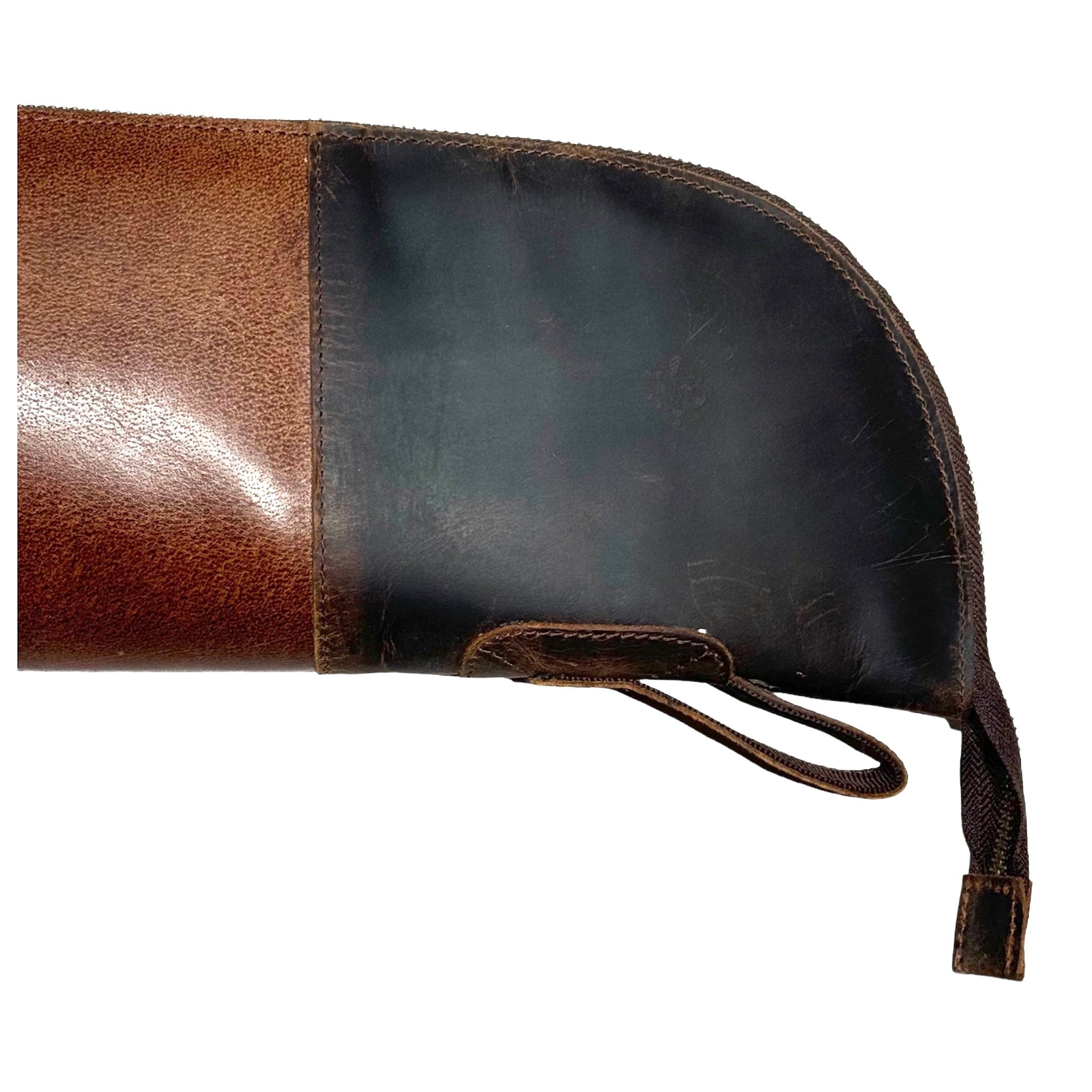 CLEAN TRIGGER Shotgun Brown Leather Case Shotgun Brown Leather Case