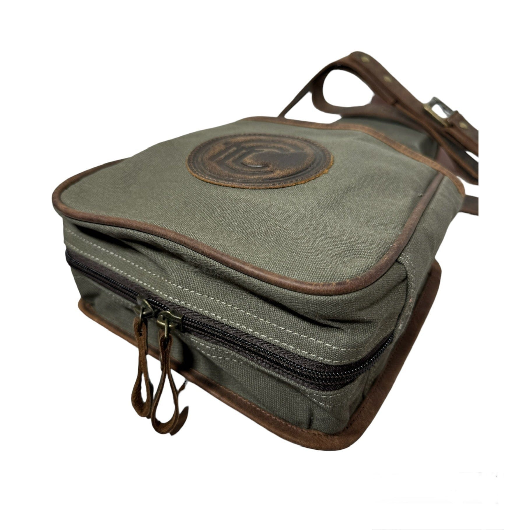 CLEAN TRIGGER Skeet Pouch Canvas Leather Skeet Pouch Canvas Leather