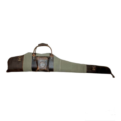 Canvas Leather Scoped Rifle Case | USA |