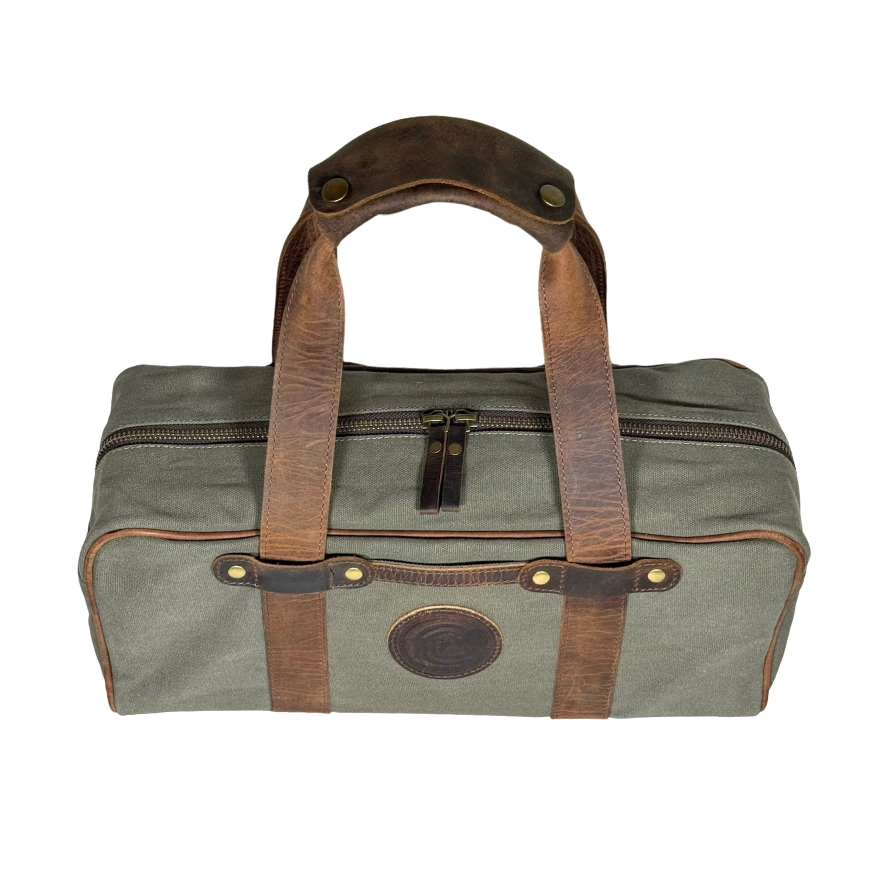 Canvas Leather Ammo Bag