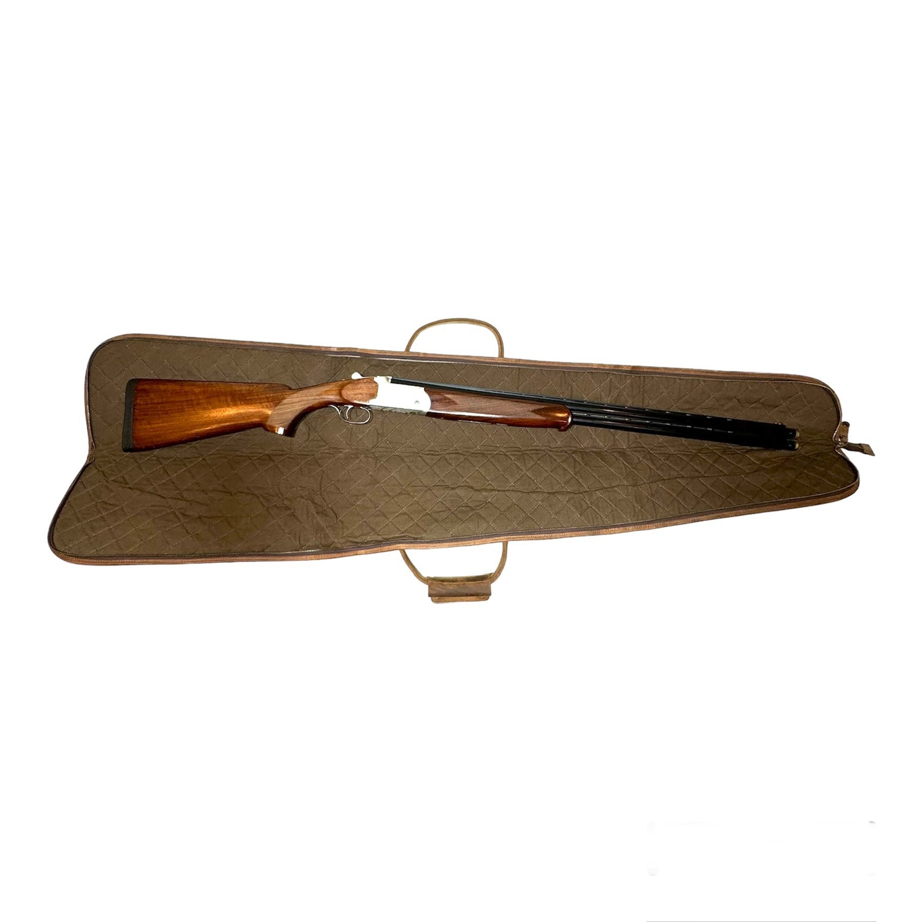 Canvas Leather Shotgun Case