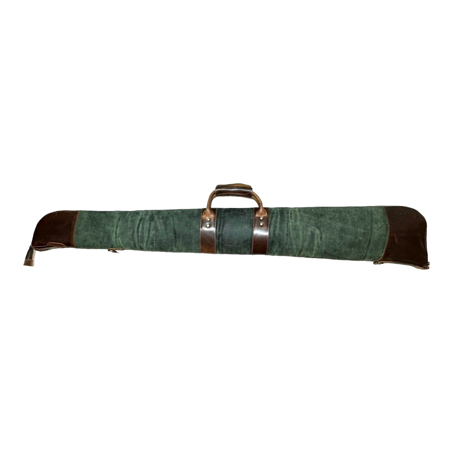 Green Leather Shotgun Case | USA |