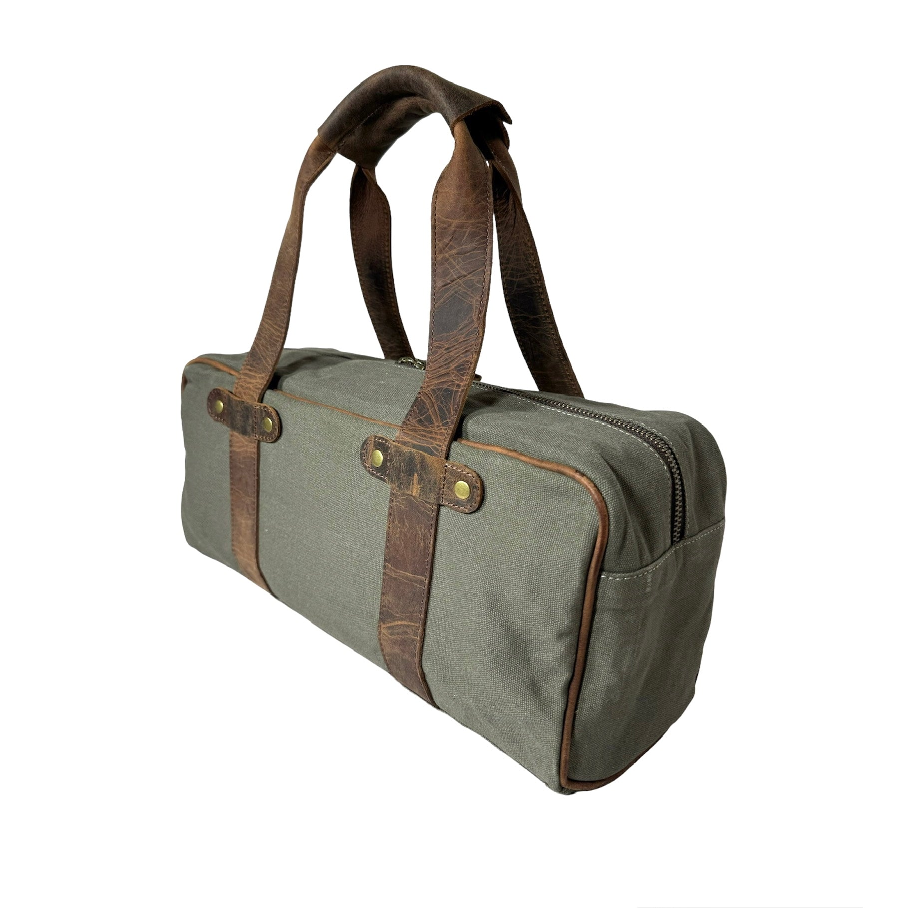 Canvas Leather Ammo Bag