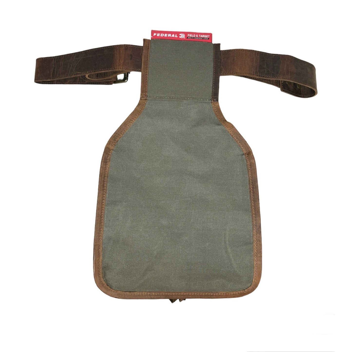 Skeet Pouch Canvas Leather