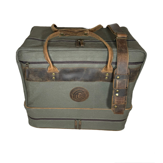 Canvas Leather Boot Bag | USA |