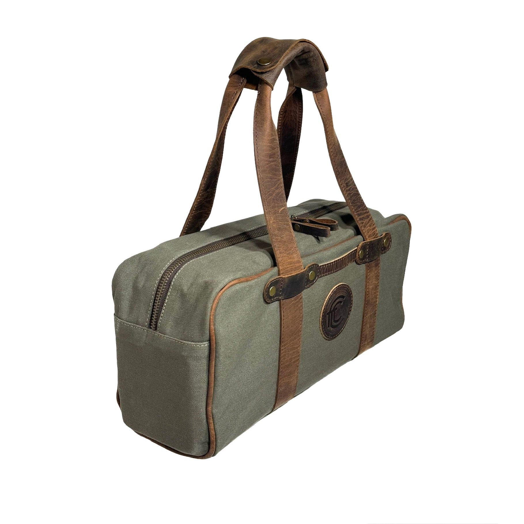 Canvas Leather Ammo Bag