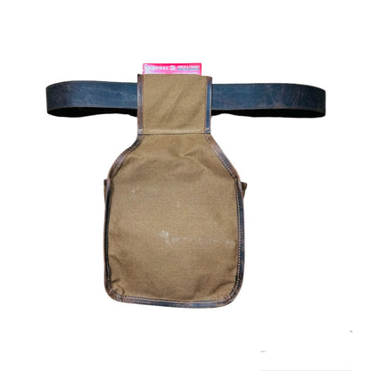 Skeet Pouch Canvas Leather