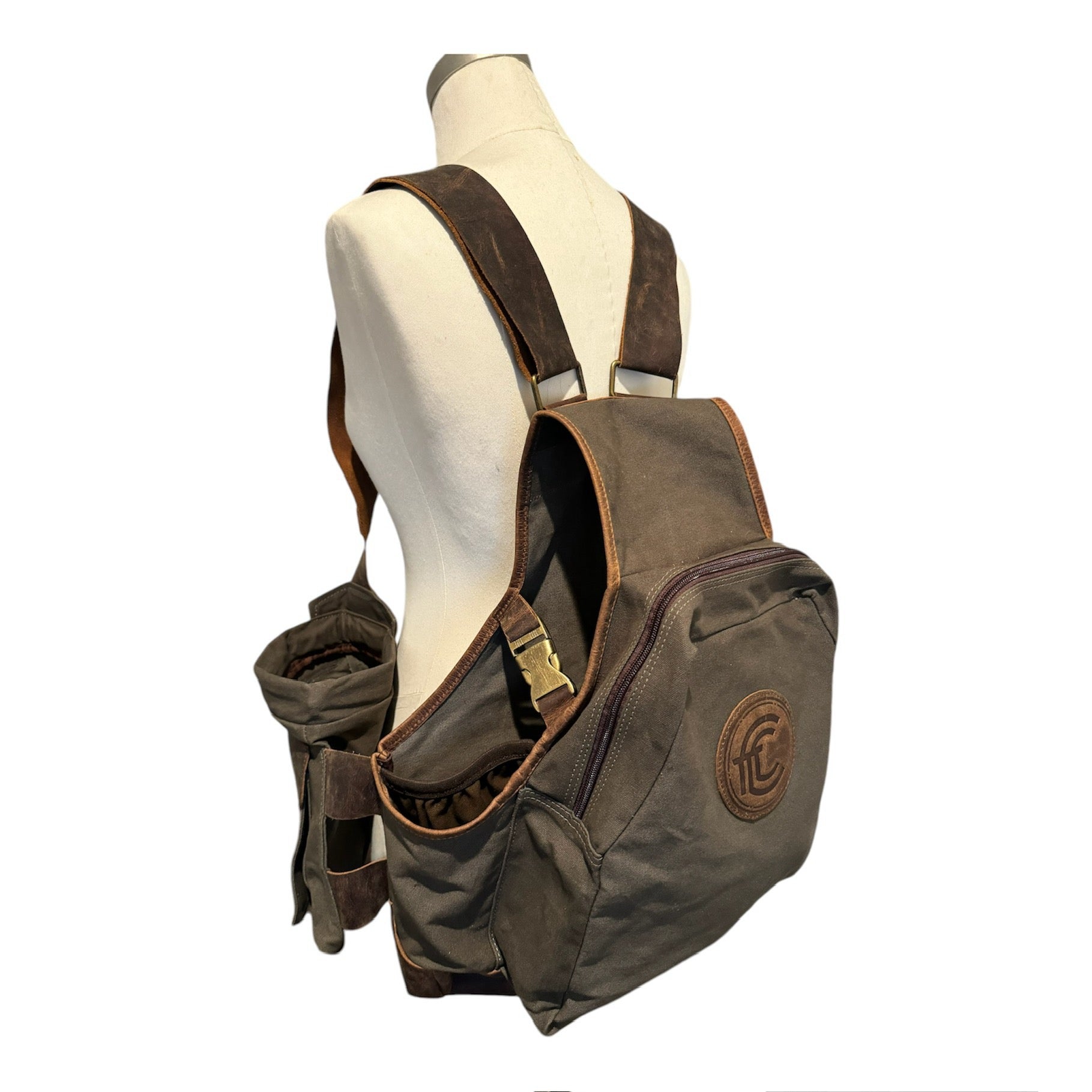 Canvas Leather Game Vest