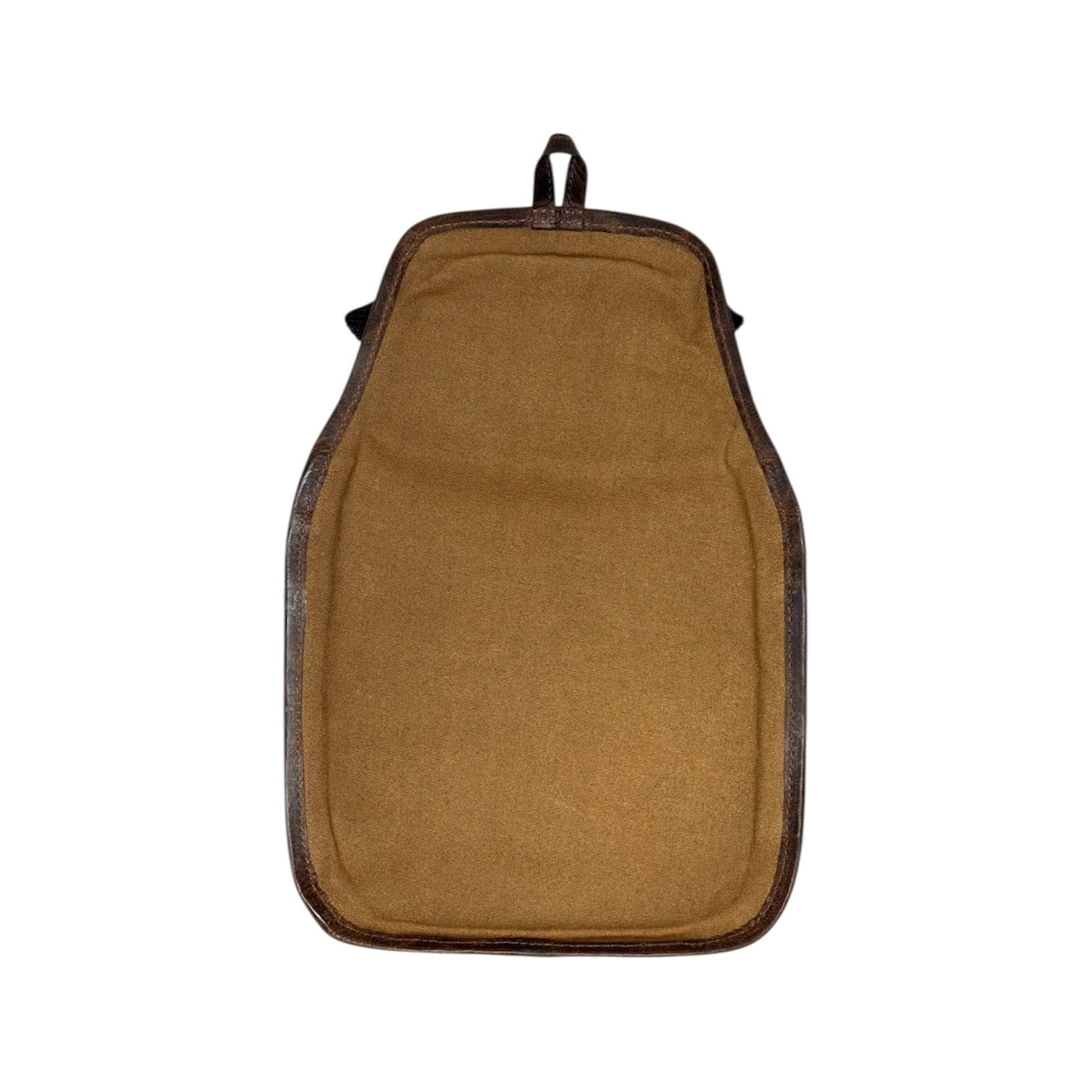 CLEAN TRIGGER Brown Canvas leather Skeet Pouch Brown Canvas leather Skeet Pouch