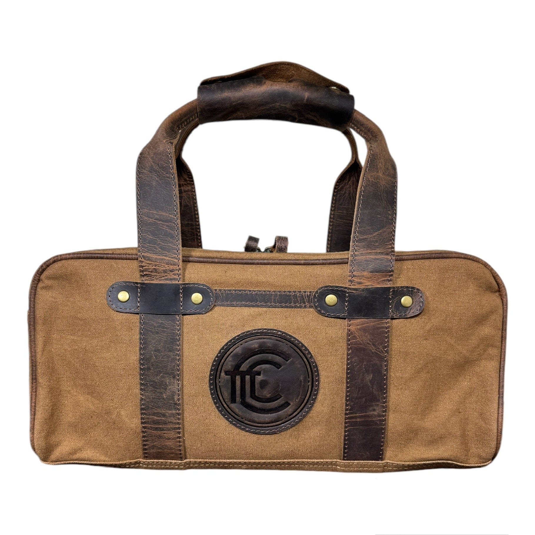 CLEAN TRIGGER Canvas Leather Ammo Bag Canvas Leather Ammo Bag