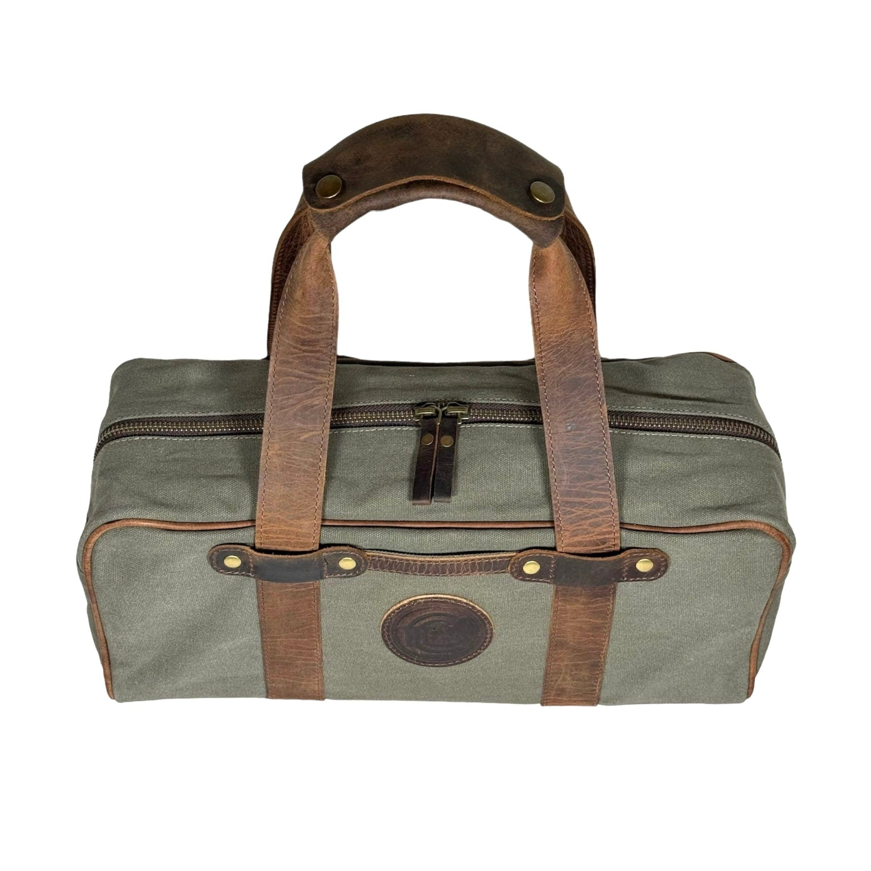 CLEAN TRIGGER Canvas Leather Ammo Bag Canvas Leather Ammo Bag