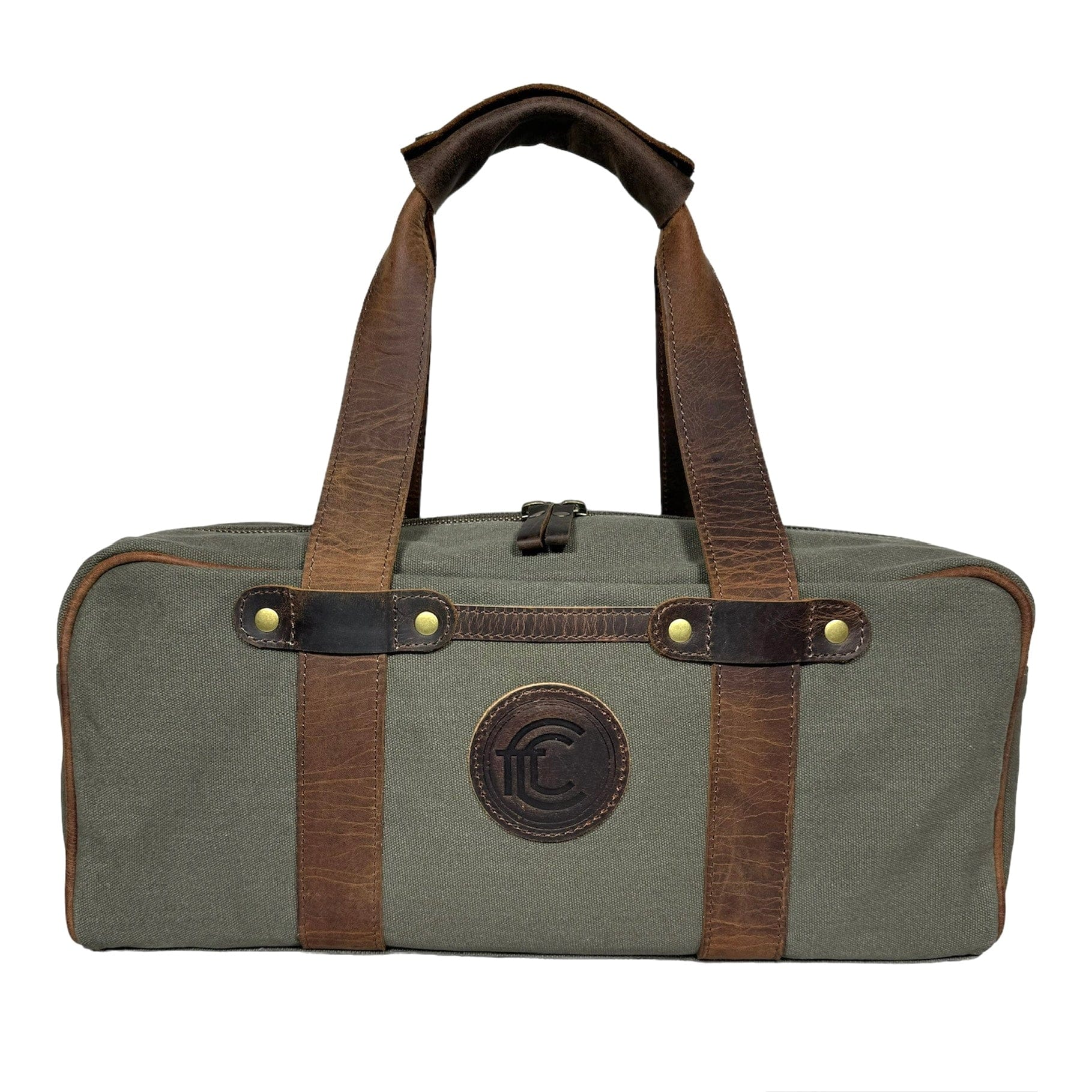CLEAN TRIGGER Canvas Leather Ammo Bag Canvas Leather Ammo Bag