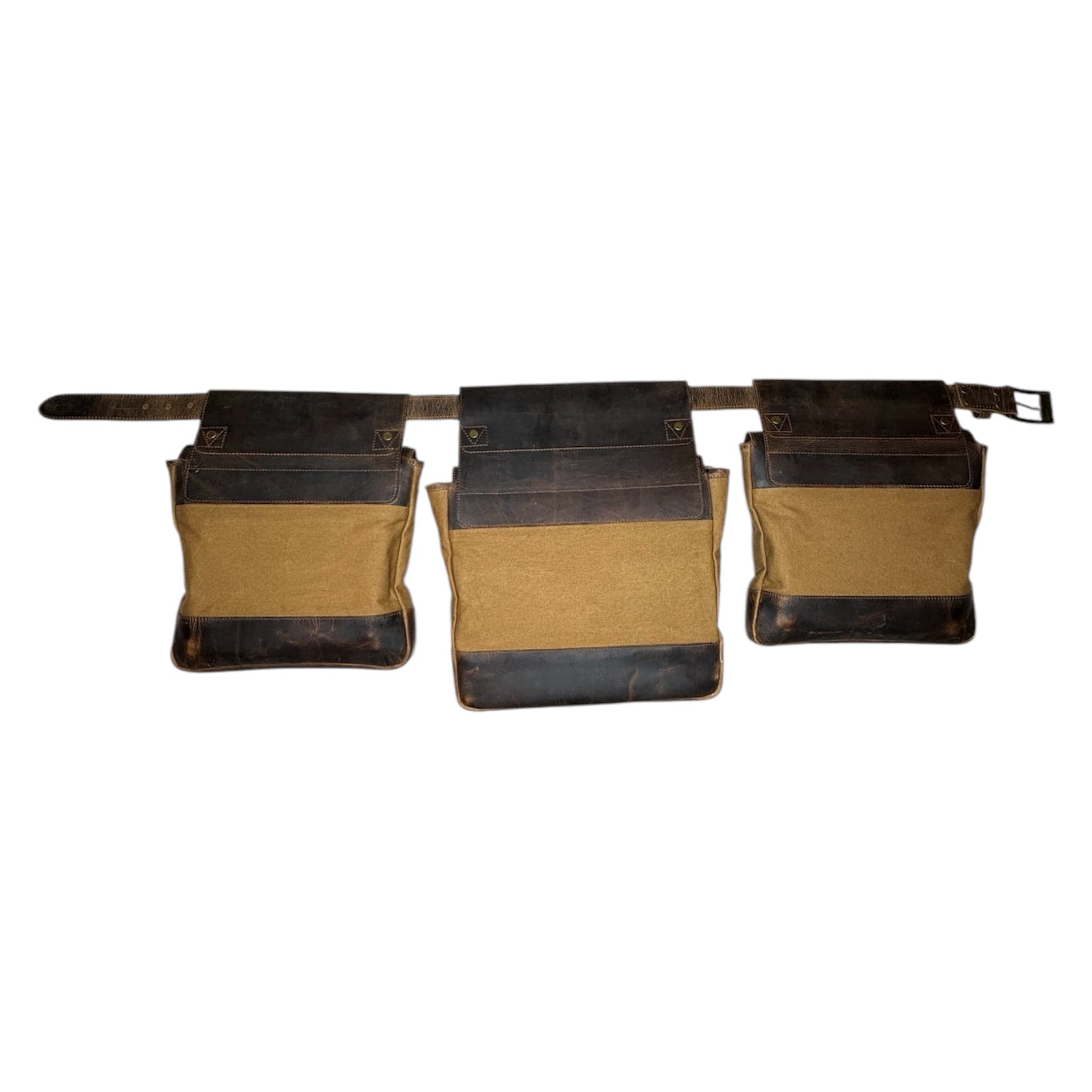 CLEAN TRIGGER Canvas Leather Bird Bag Canvas Leather Bird Bag