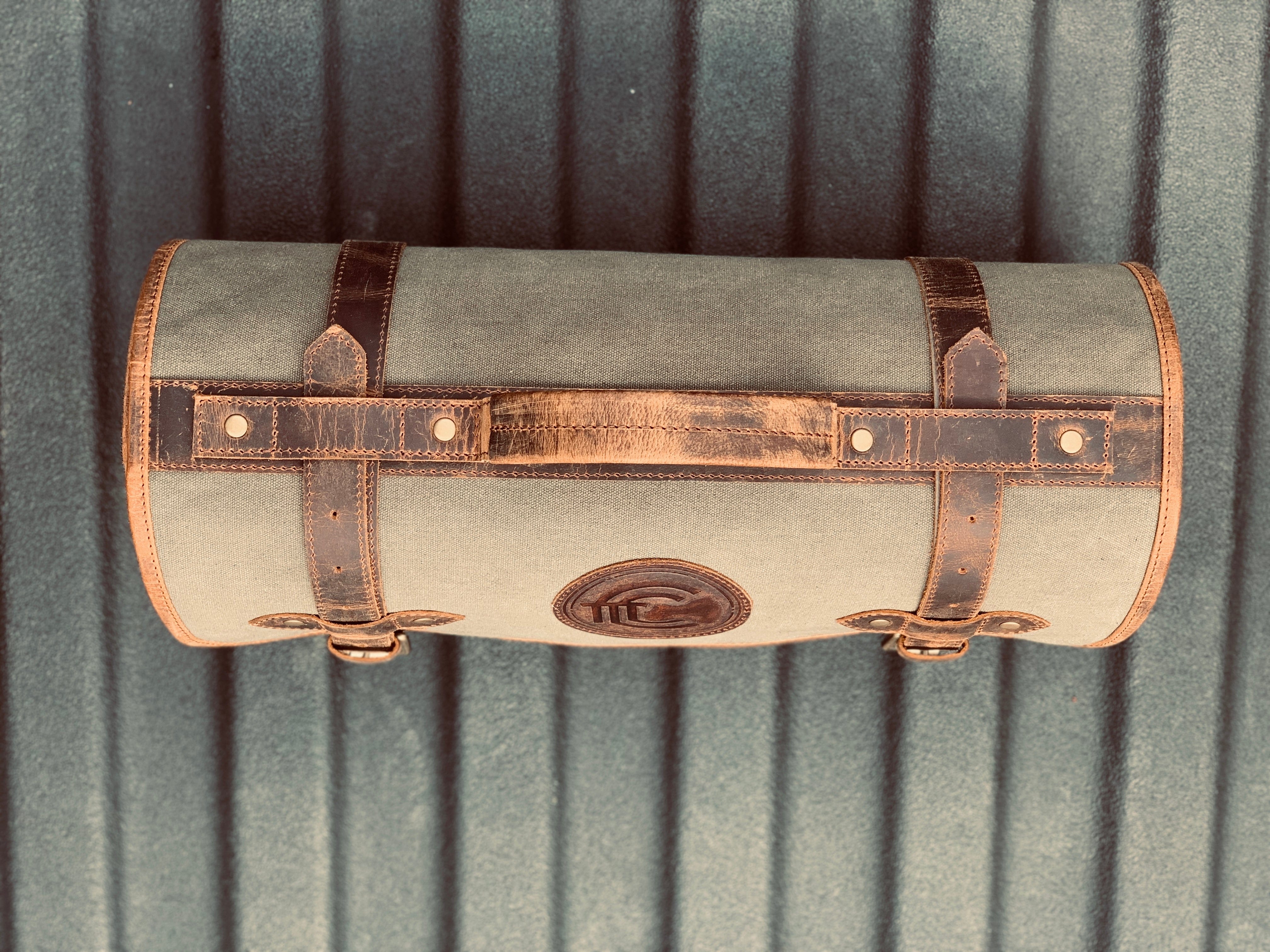 CLEAN TRIGGER Canvas Leather Shotgun / Rifle Cleaning Mat Canvas Leather Shotgun / Rifle Cleaning Mat
