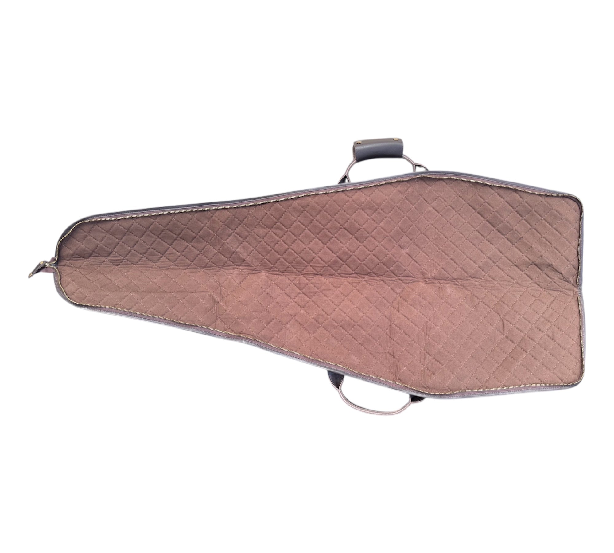 CLEAN TRIGGER Leather Rifle Scoped Case Leather Rifle Scoped Case
