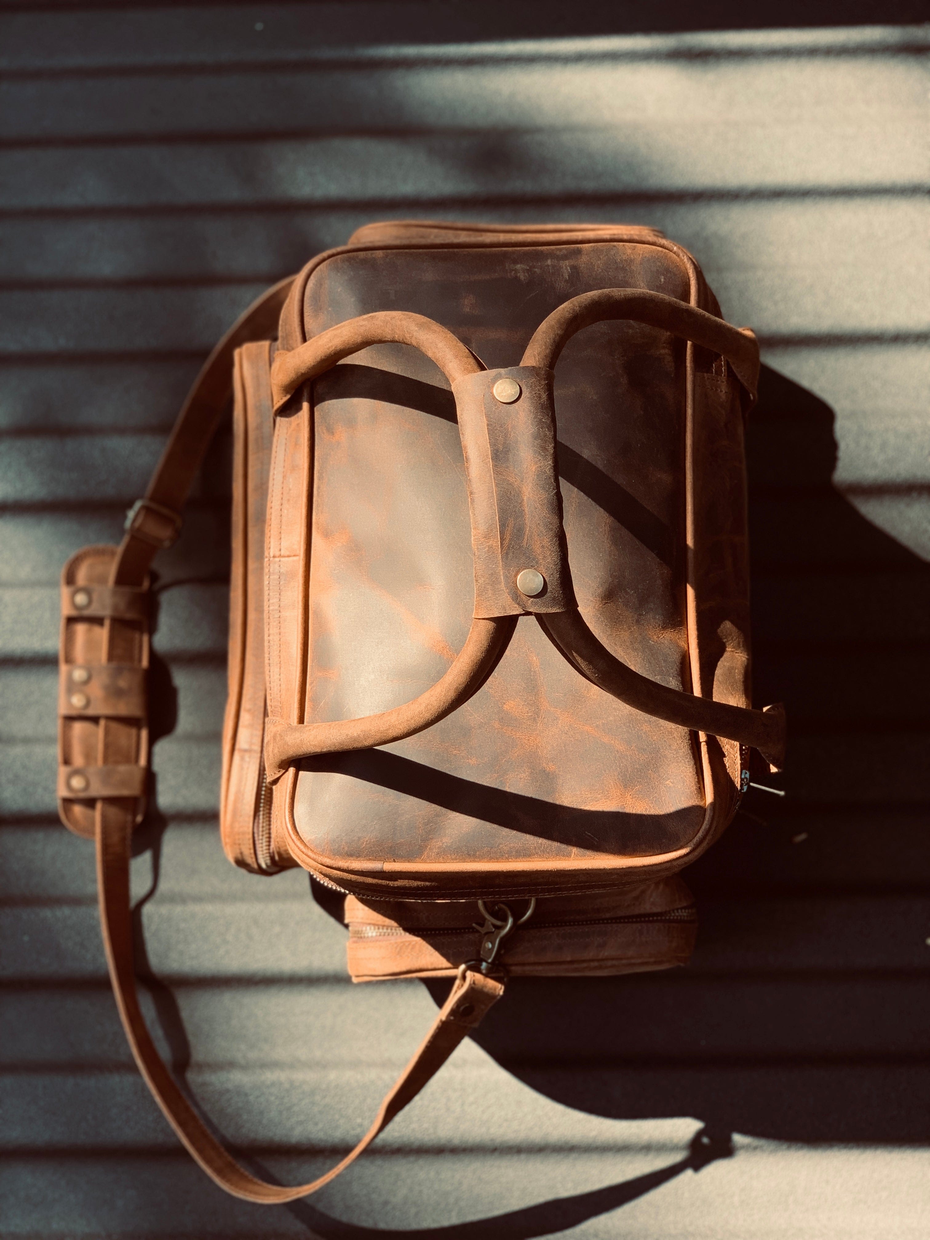 CLEAN TRIGGER Leather Hunter Field Bag Leather Hunter Field Bag