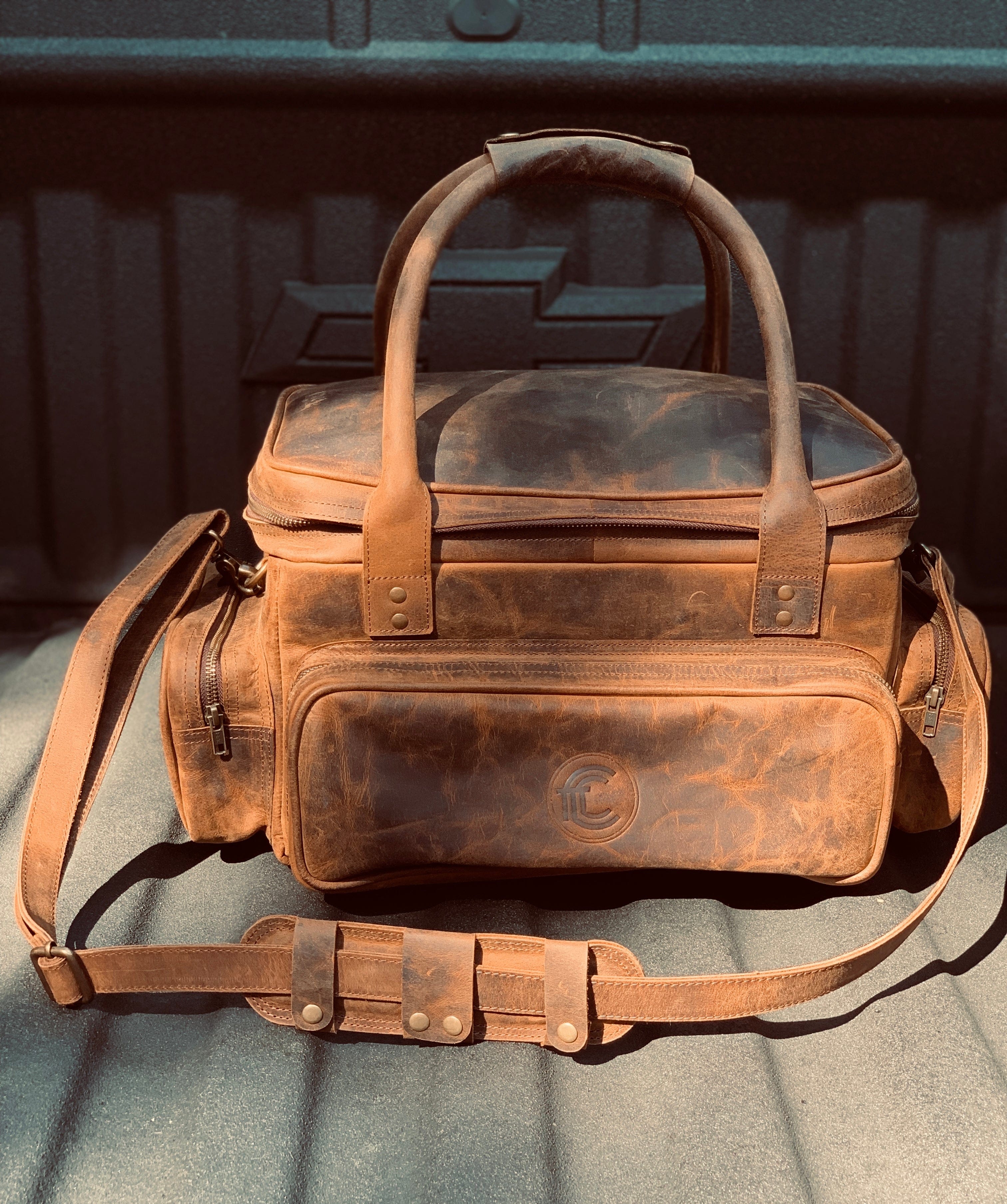 CLEAN TRIGGER Leather Hunter Field Bag Leather Hunter Field Bag